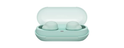 Green WH-C500 in case with lid open
