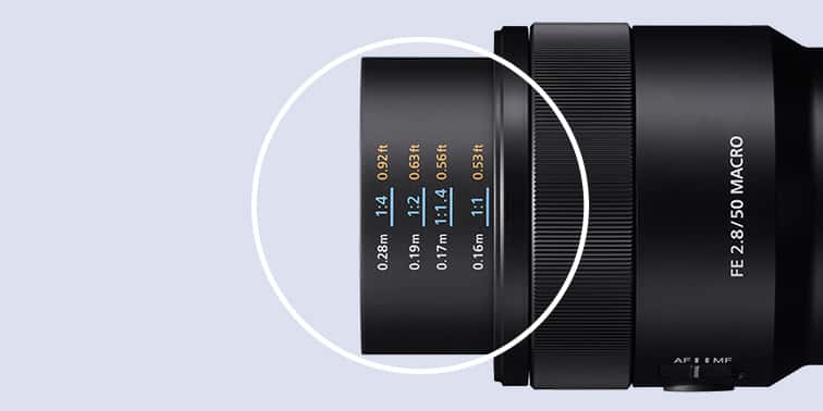 SEL50M28 Specifications | α Lenses | Sony Malaysia