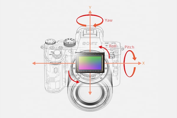 Steadier shots with 5-axis stabilisation