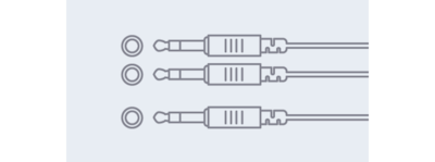 Stereo and Balanced audio jacks